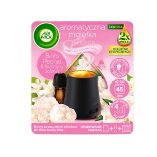 Air Wick Odświeżacz Powietrza Mgiełka Komplet Biała Peonia Kwitnący Jaśmin — zdjęcie 1