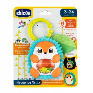 Chicco grzechotka sensoryczna jeżyk 00011591000000 zawieszka do wózka — zdjęcie 1