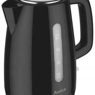 Czajnik elektryczny Amica KF1022 2200 W 2 l czarny — zdjęcie 1
