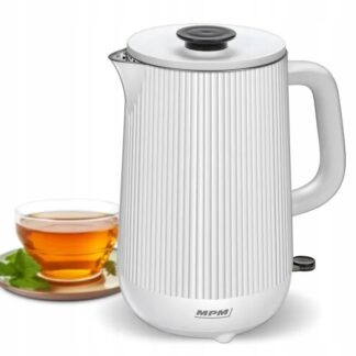 Czajnik MPM MCZ-115 BIAŁY 1.7L 1800W Double Wall — zdjęcie 1