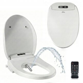 DESKA SEDESOWA INTELIGENTNA PODGRZEWANA, MYJĄCA BIDET, SUSZENIE — zdjęcie 1