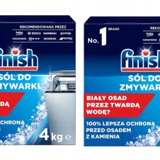 Finish Sól ochronna do zmywarki 4 kg x2 — zdjęcie 1