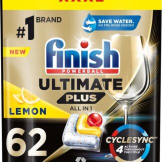 Finish Ultimate Plus Kapsułki do Zmywarki 62 Lemon — zdjęcie 1