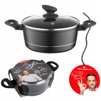Garnek aluminiowy FLORINA Delux 20 cm 2,1 l. INDUKCJA by Mateusz Gessler — zdjęcie 1