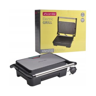 Grill elektryczny Kamille 6722 czarny 900 W — zdjęcie 1
