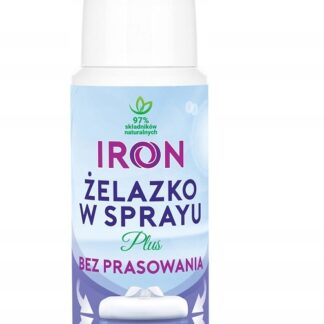 IRON Żelazko w sprayu PLUS 100 ML Prasowanie bez żelazka — zdjęcie 1