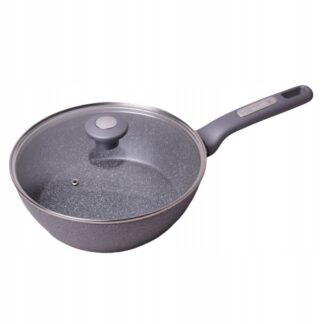 KAMILLE PATELNIA 4275 GR 24 CM GRANITOWA Z POKRYWKĄ — zdjęcie 1