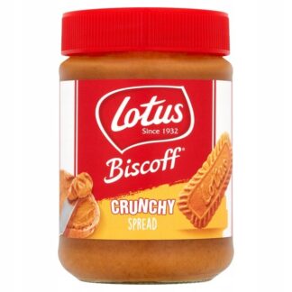 Krem do smarowania Lotus Biscoff Crunchy z ciasteczkami chrupiący 380g — zdjęcie 1