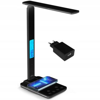 MEDIA-TECH LAMPKA BIURKOWA LED Z ŁADOWARKĄ MT222K — zdjęcie 1