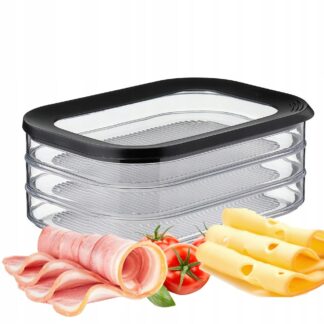 MODULA POJEMNIK NA WĘDLINY MODULA 550/3 BLACK 10693804040 — zdjęcie 1