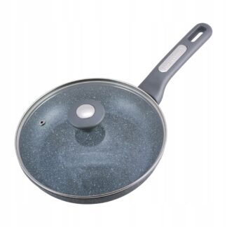 Patelnia tradycyjna Kamille patelnia granitowa z pokrywą 22 cm 4270 GR — zdjęcie 1