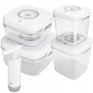 Pojemniki lunchbox próżniowe do żywności kawy ZESTAW Z POMPKĄ Mg Home — zdjęcie 1