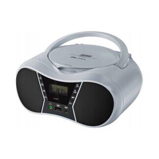 Radioodtwarzacz Eltra LILA 2 Bluetooth srebrny boombox CD — zdjęcie 1