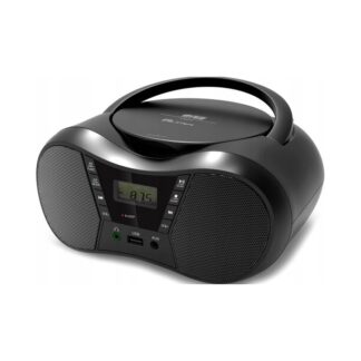 Radioodtwarzacz Eltra Lila 2 CD MP3 USB Bluetooth czarny — zdjęcie 1