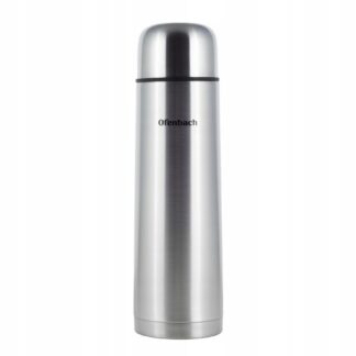 TERMOS PRÓŻNIOWY BIDON KUBEK TERMICZNY 0,5L 101305 INOX KAMILLE — zdjęcie 1