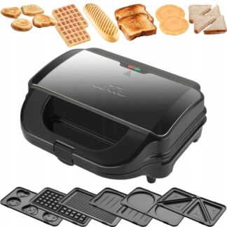 Wielofunkcyjny opiekacz ETA Sorento Plus 6w1 GRILL GOFRY PANINI CIASTKA — zdjęcie 1