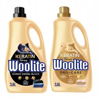 WOOLITE Płyn do prania Pro Care Dark 2x3,6l / 120prań — zdjęcie 1