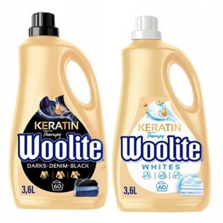 WOOLITE Płyn do prania White Dark 2x3,6l / 120prań — zdjęcie 1