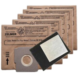 ZELMER WORKI PAPIEROWE 400+FILTR — zdjęcie 1