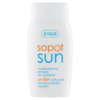Ziaja Sopot Sun, wodoodporna emulsja do opalania SPF 50, 125 ml — zdjęcie 1